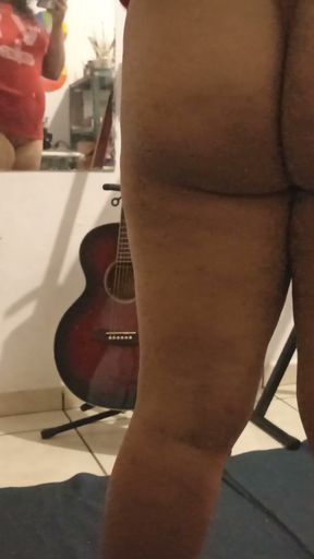 spying on my chubby girlfriend   Clip 1