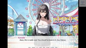 White girl gives blowjob and rides cock in 3D netorare animation