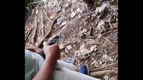 Amateur Black Guy Sucks Cock After Pissing In The Park – Gay Blowjob