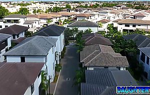 Dani and her stepdad are invited by their neighbors