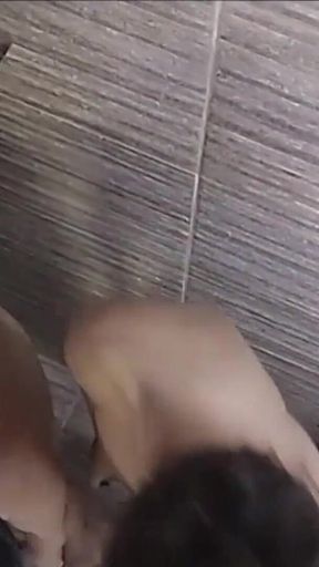 My Tinder Date Gives Me Her Ass in the Shower