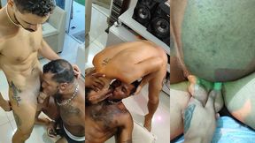 o negao roludao dando pra ativo tatutado
