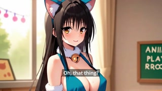 Strict Girl becomes Catgirl Maid - Double Penetration (DP) Hentai