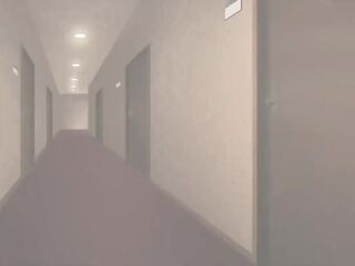 Gangbang in a Love Hotel with a Big Booty Busty Chick