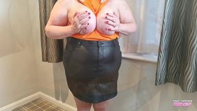 My Big Tits Spill Out All Over the Place (homemade Natural Bigtits Mature Stepmother Bbw_wife)