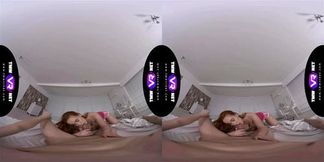 TmwVRnet com Red Bird Ginger pussy wake up call