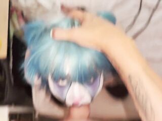 Clowngirl's Double Creampie Workout