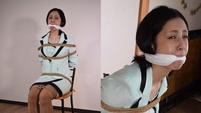 KR1 Pretty Japanese MILF Tamami Bound and Gagged First Time Part1 (MP4)