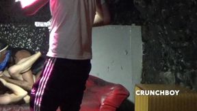 Slut Dfucked Raw in the Dark Room by His Friend