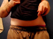 Cold and Hot Ice Nipple Play Big Ass Bounce with Farting FTM