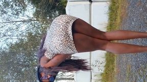 sissy slut outdoors compilation