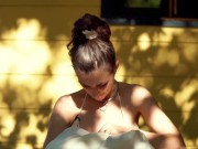 Behind the scenes of a photoshoot with Piper!