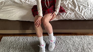 I am fucking tight pussy of beautiful Californiababe after her classes