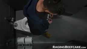 Vander Pulaski railed bareback by hot Jake Nicola against his car hood