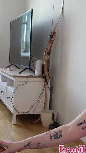 German Fat Fitness Wife Fucked by Trainer