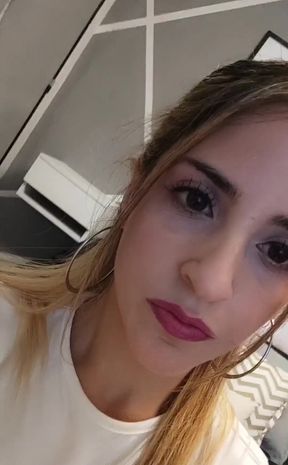 Touching Me and Listening to Music! Give the Like if You Want More Videos Like That