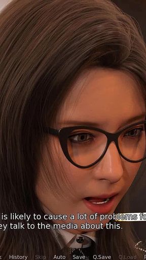 The East Block: Hr Girl Rides Her Boss in His Office and Got Creampied - Episode 7