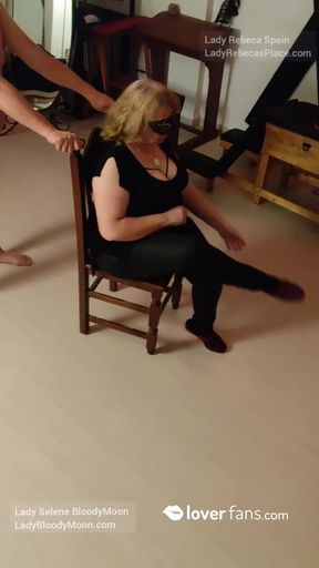 Slipper Discipline with @SeleneBloodyMoon