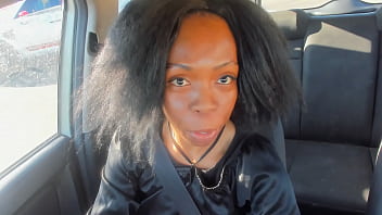 Ebony Out-door fun with Sex toy Vibrator