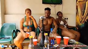 Two beautiful horny religious chics got smashed by Paulid20'_s huge black cock. They were amazed by the size of the cock.