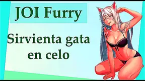 Furry Domme Tempts Curvy Maid in Heated Lust-Filled Surrenderantasy