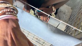 Black trans girl tsgigibaby cumshot