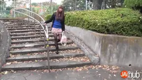 Kiyora enjoys getting filmed while having sex with her man