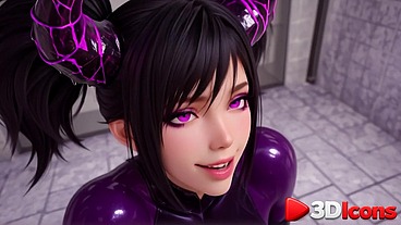 Juri Han straddled me in the shower and we had sex until I made her come [AI]