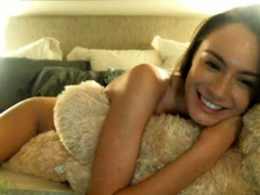 Pale amateur teen brunette Lynn Love