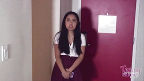 Luna Mills'_ Creampie! Professor Brogan Fucks Coed After School!