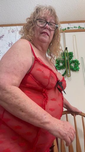 Lady in Red Get Lost in My Titties