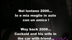 in the car with friend... in auto con l amico...