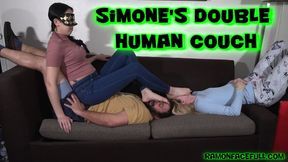 Simone's Double Human Couch!