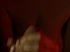 Red Light Sensual Handjob and Tonguejob until he Cum a lot