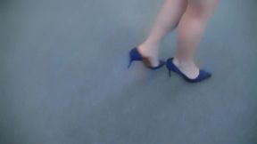 French Boss fucks his secretary in high heels