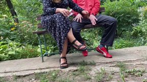 Curvy Stepmother in Law Gets My Cum Outdoors