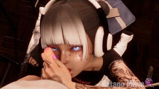 【Hatano Miwa MMD DANCER】delicious intense blowjob hot mouth thirsty for cock sweet ass hot yummy