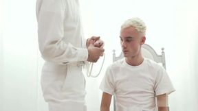 MormonBoyz-Horny twink missionary jerked off by priest Step daddy