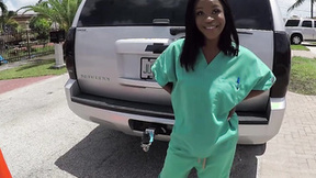 Smiley Nurse Banged For Roadside Assistence