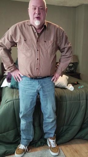 Strip Tease for a Fan!