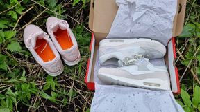 Nike Air Max 90 and Futura muddy