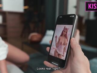 How Lascivious Step Mommy Pops Virgin Step Son’s Cherry with Coarse Missionary Creampie?