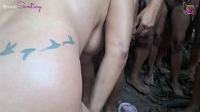 BRUNA SANTINY &Eacute_ CASADA COM UM CORNO QUE DEIXA ELA SATISFAZER TODOS SEUS DESEJOS DE DAR PRA TODOS OS CARAS