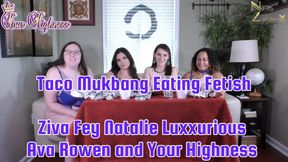 Ferocious Taco Mukbang Eating Fetish