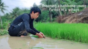A handsome young farmer makes people fall in love with him