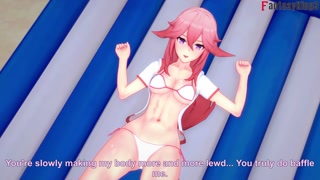 Yae Miko Bikini sex on the beach 1 Genshin Impact | Full And Just POV Patreon: Fantasyking3