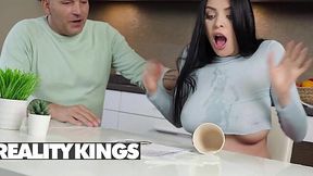 Kira Queen, Dark-Haired Fuck Doll, Pays Rent to Thomas with Her Hungry Pussy - REALITY KINGS