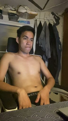 confident model after dark