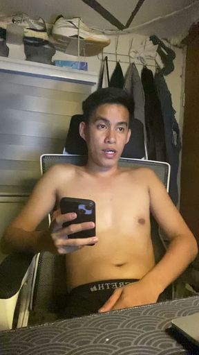 confident model after dark