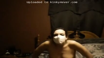 Breath Play Gag And Masturbation